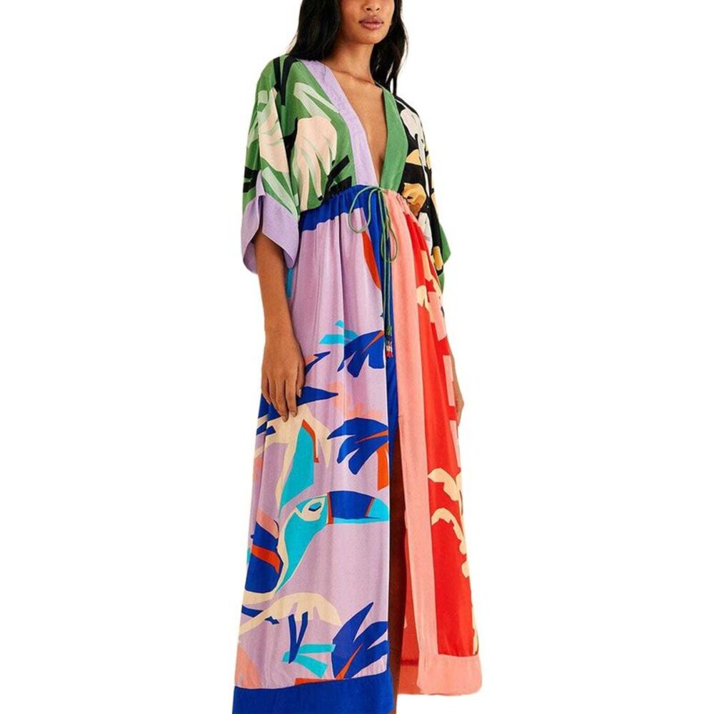 Farm Rio Womens Midi Dress